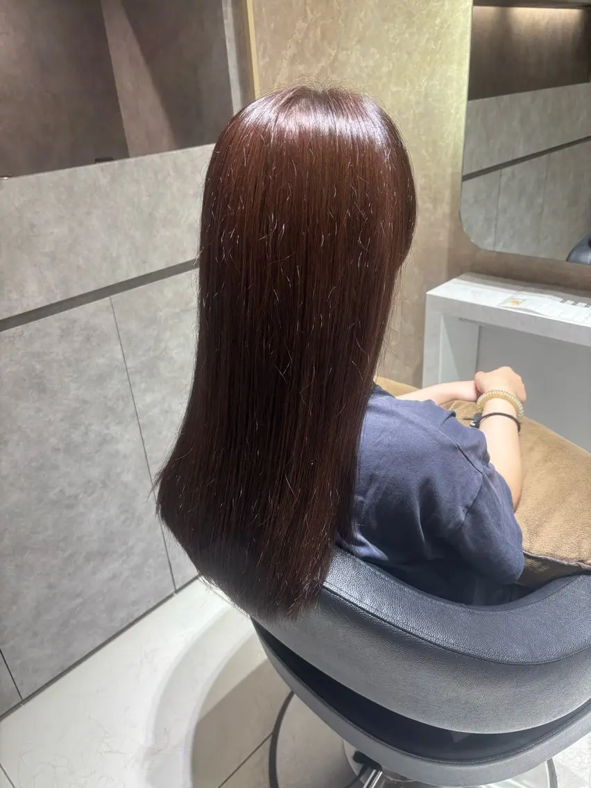 カラー EARTH三ツ境 舞夏のヘアスタイル