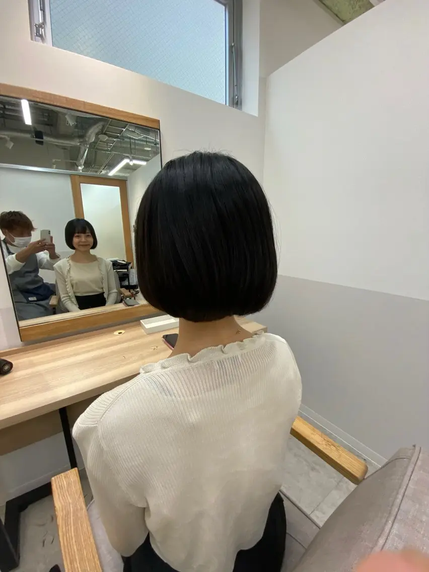 ミディアム マツモト シゲキのヘアスタイル