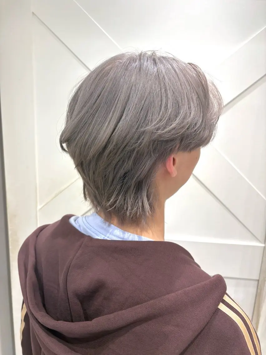 ショート カラー 横浜メンズ特化/ カットパーマ/マサトのヘアスタイル