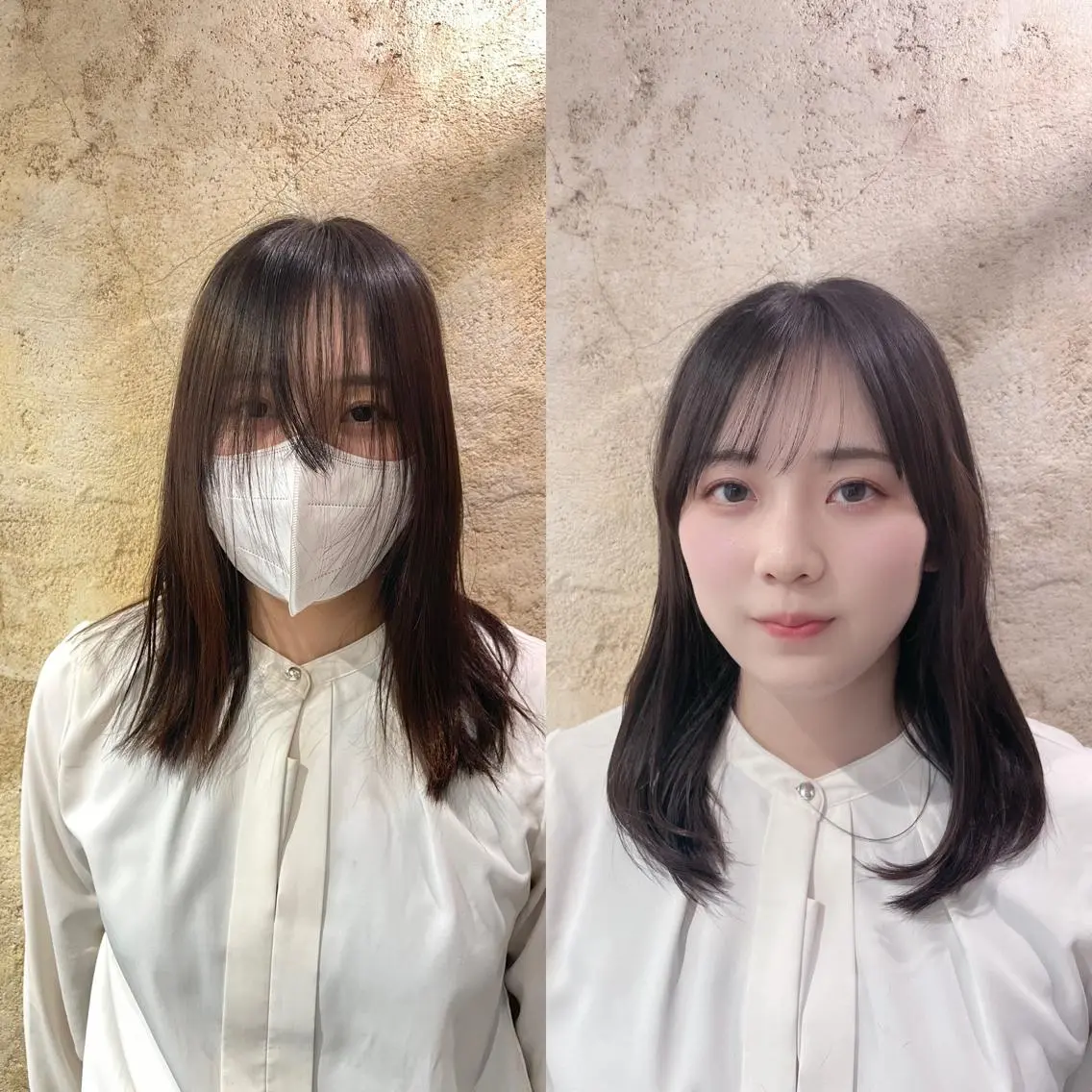 セミロング セキネ シュウヘイのヘアスタイル