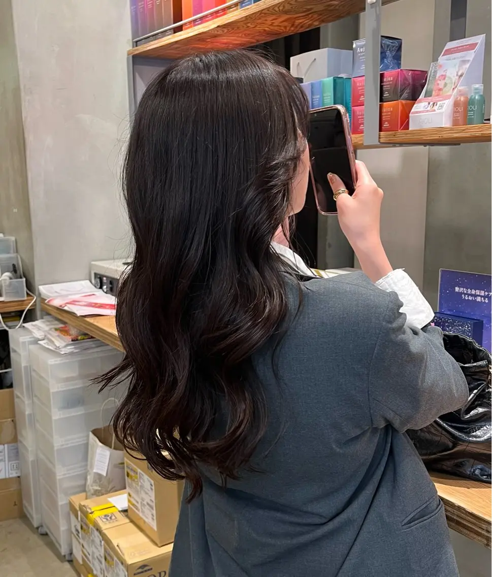 カラー ブラウンカラー ヘアカラー Naotsuka Yui  🌺のヘアスタイル
