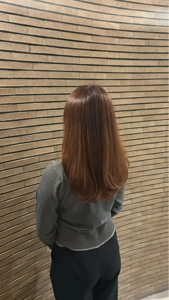 カラー ナック梅田店 毛利 愛リタッチカラー募集のヘアスタイル
