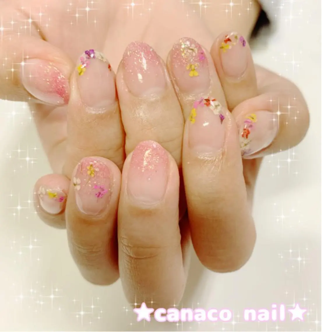 ネイル アートネイル ジェルネイル パラジェル ストーンネイル ハンドネイル ハンドケア ベテランネイル cnc  nailのネイルデザイン