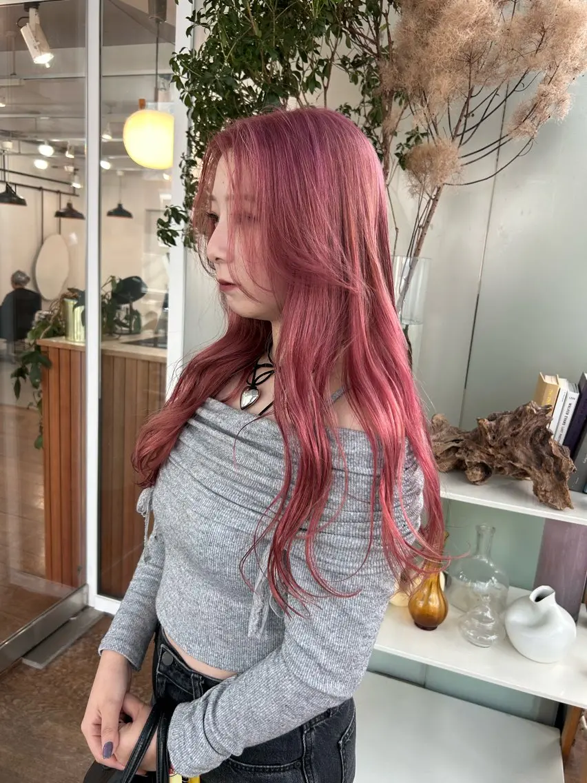 カラー かがやしづ ⭐️カラーモデルのヘアスタイル