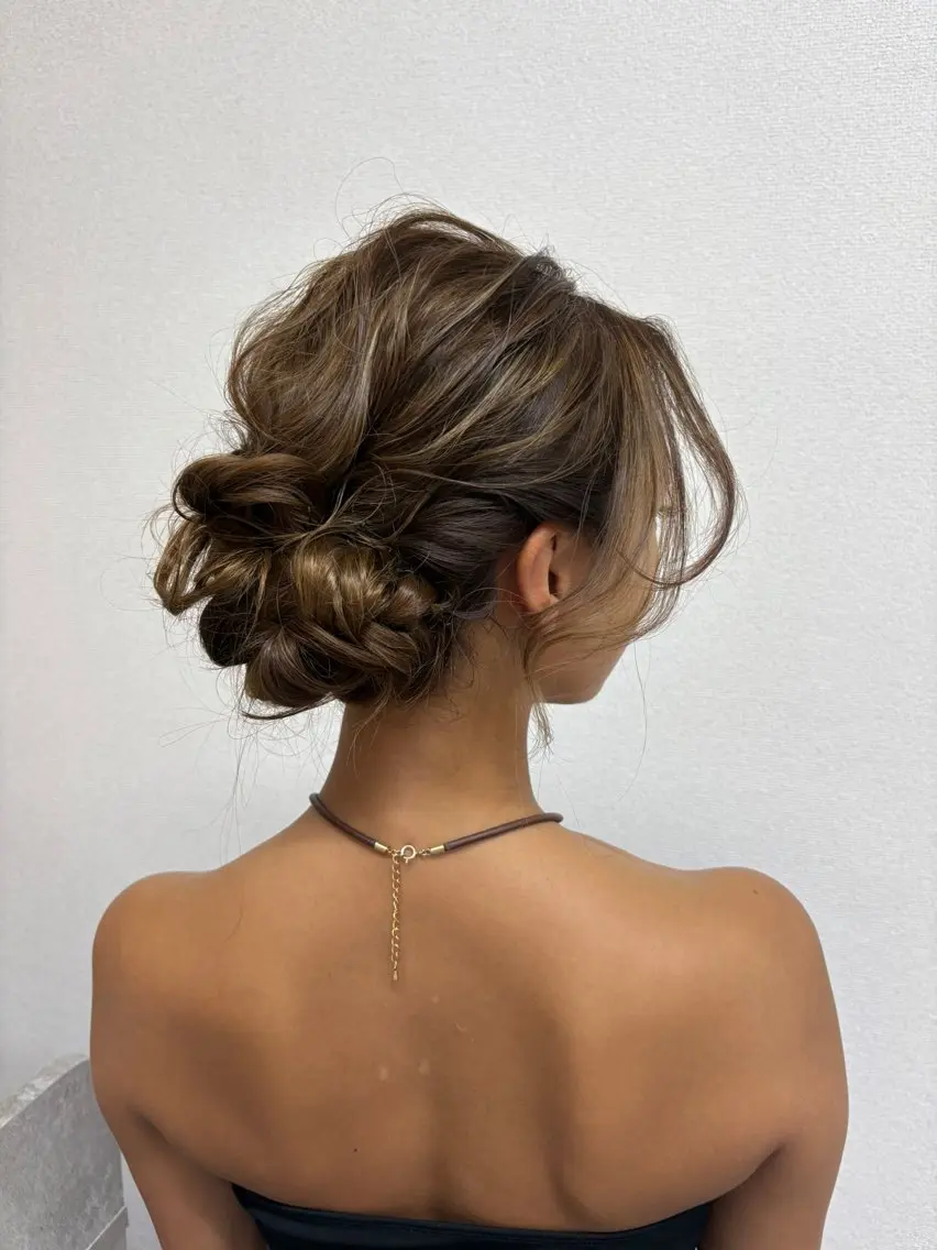 ヘアアレンジ 結婚式・ブライダル ヘアサロン ミカヅキのヘアスタイル