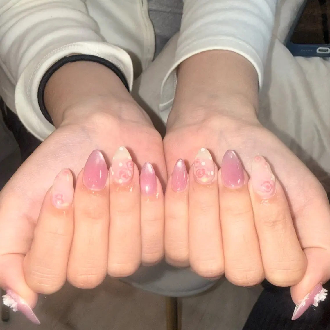 ネイル ハンドネイル Crea まひろのネイルデザイン