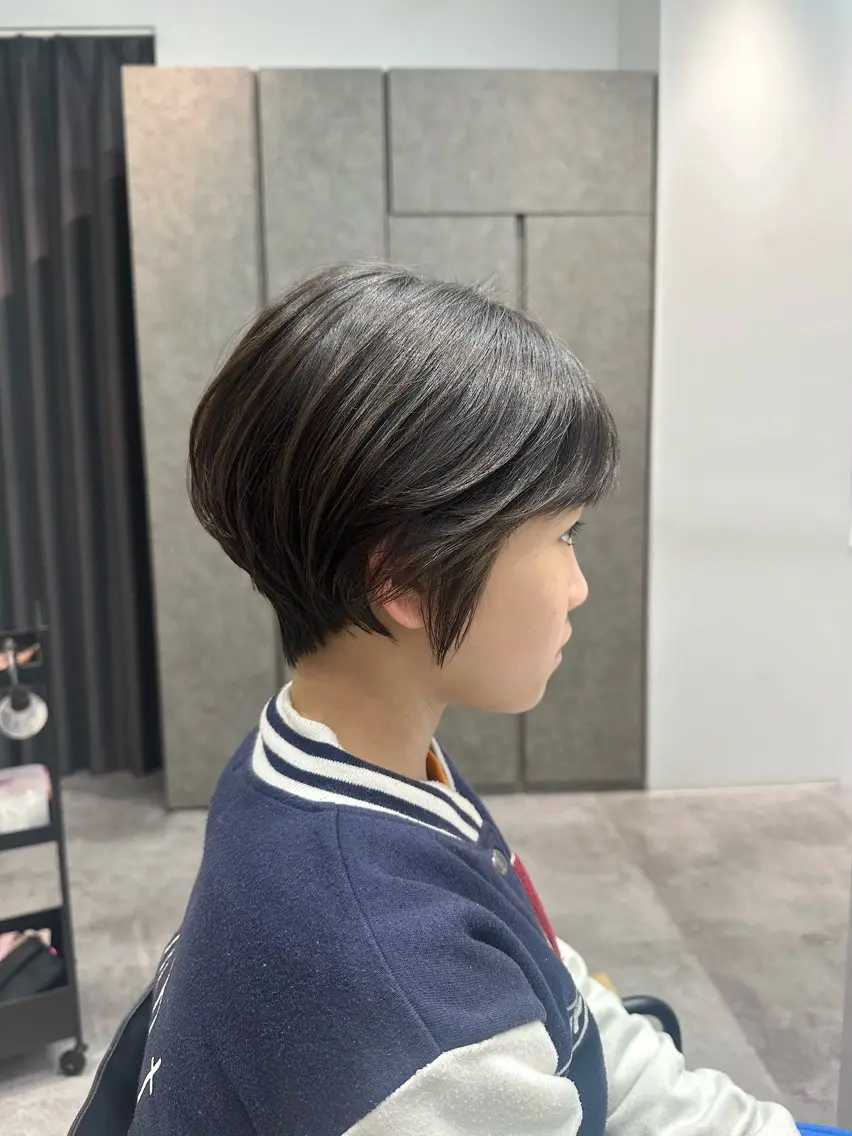 ショート ショートヘア カット ショートカット🧸 ごとうさなのヘアスタイル