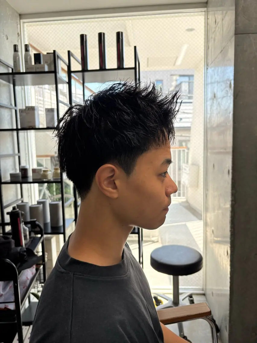 パーマ メンズ メンズパーマ 下北沢メンズパーマ 特化園田　楓莉のヘアスタイル