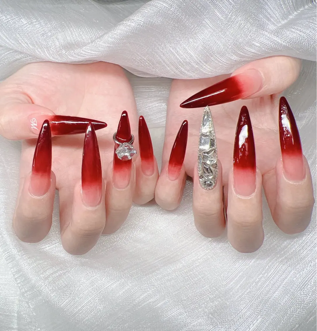 ネイル ハンドネイル Lee Nails チップ長さだし専門店のネイルデザイン