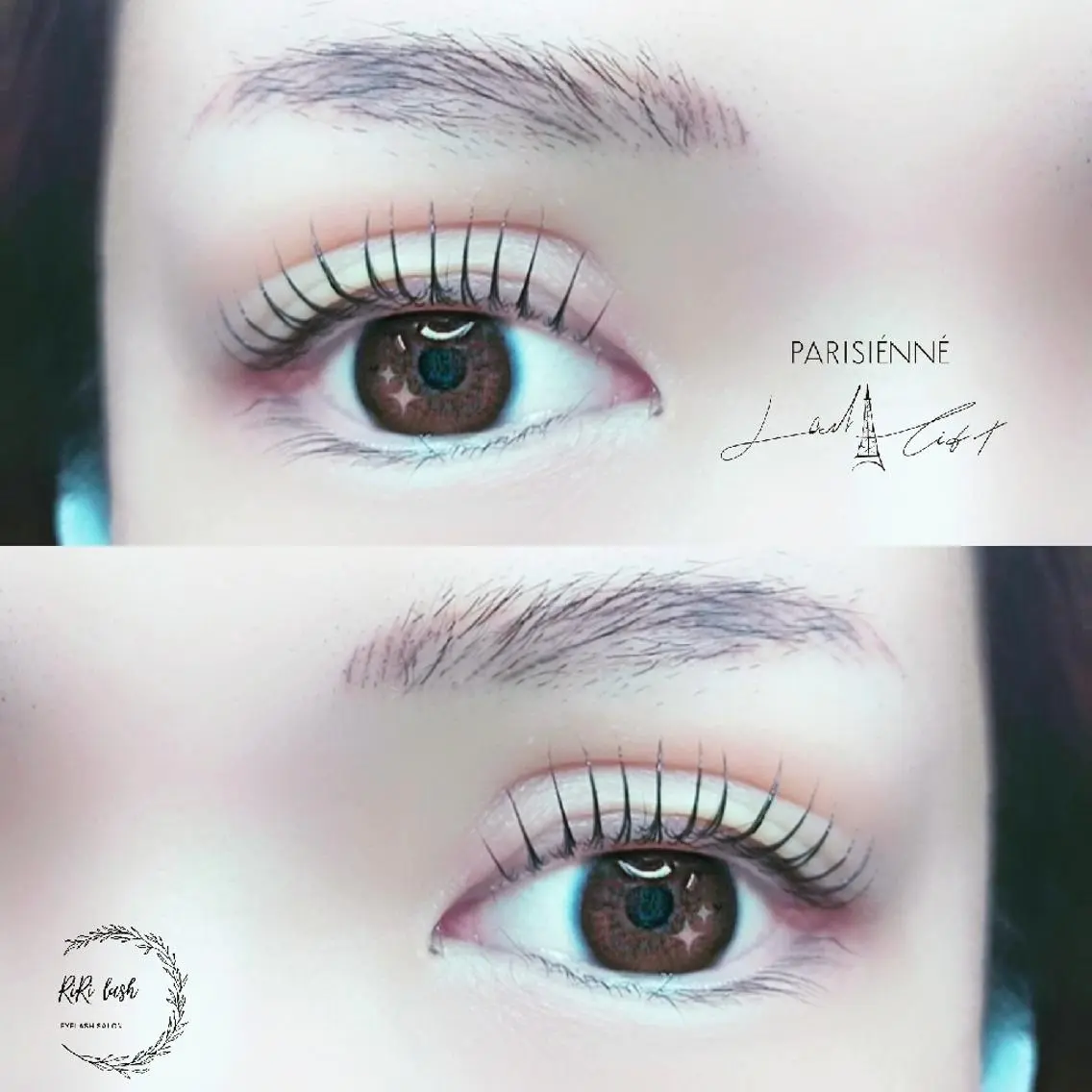マツエク・マツパ 束感まつ毛 パリジェンヌラッシュリフト マツパ 🍒♡RiRi Lash ♡🍒のマツエク・マツパデザイン