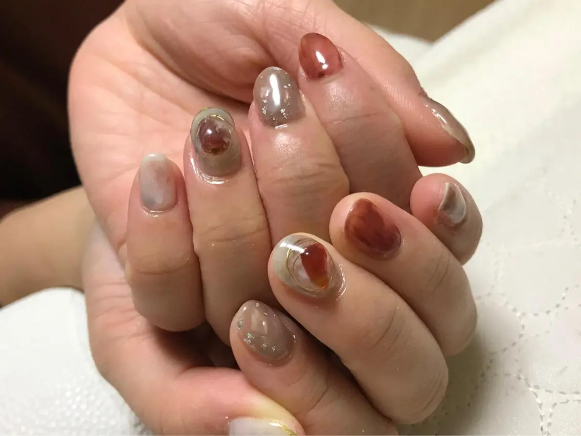 ネイル 佐藤 ゆうのネイルデザイン