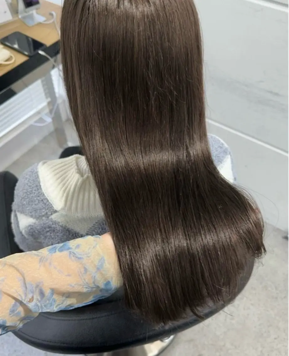 【🫧ミニモ限定🫧】カット➕ワンカラー➕髪質改善treatment➕炭酸泉spa🧴🫧の写真