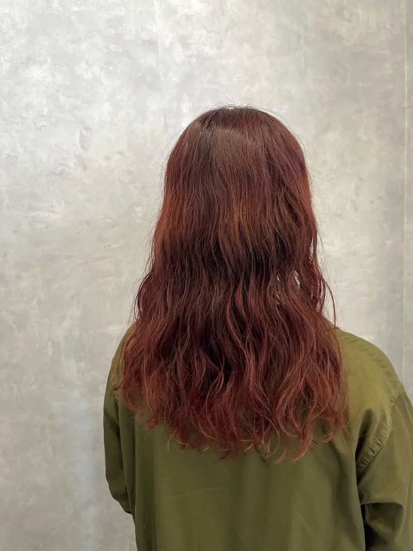 セミロング カラー セミロングパーマ カット ヘアカラー トリートメント NUMBER 天王寺 🌼yuriのヘアスタイル