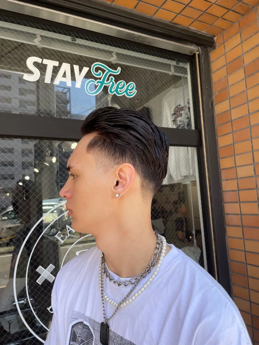 ショート メンズ 阿部 慈導のヘアスタイル