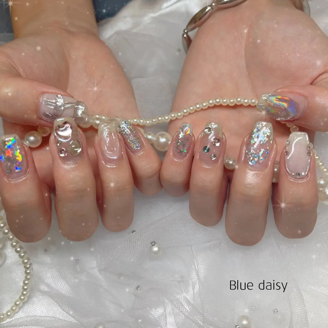 ネイル ハンドネイル BlueDaisy 栄本店のネイルデザイン