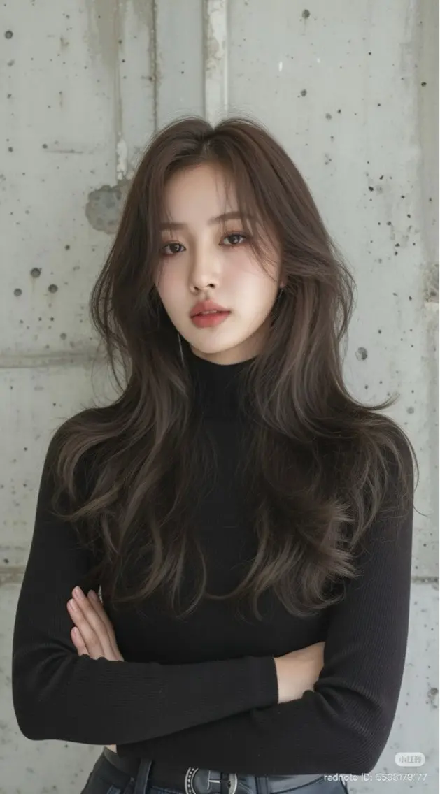 セミロング カラー カット ヘアカラー トリートメント 鈴木 一貴のヘアスタイル