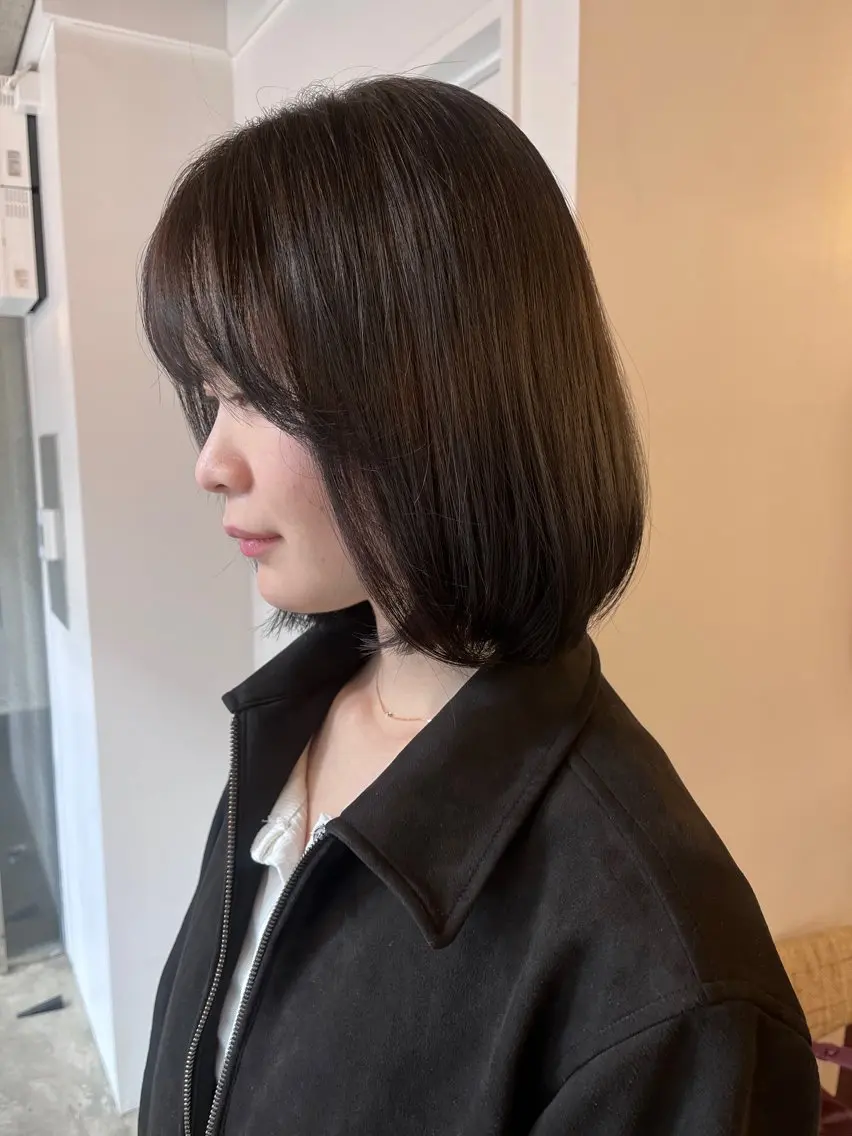 ミディアム カラー ヘアカラー 尾藤 浩一のヘアスタイル