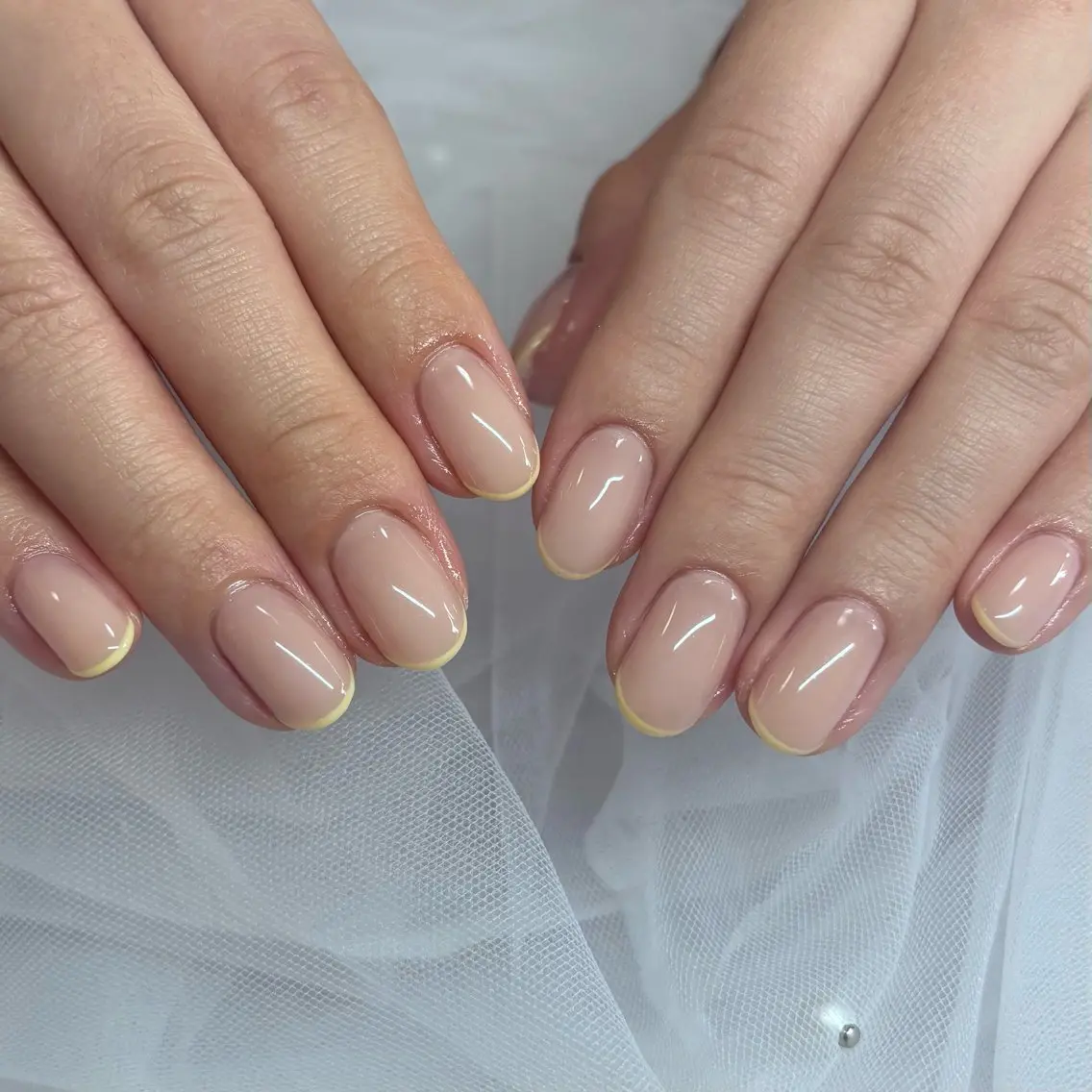 ネイル フレンチネイル パステルネイル ピンク ピンクベージュ 春ネイル ハンドネイル nailist mayu 💅🏻のネイルデザイン