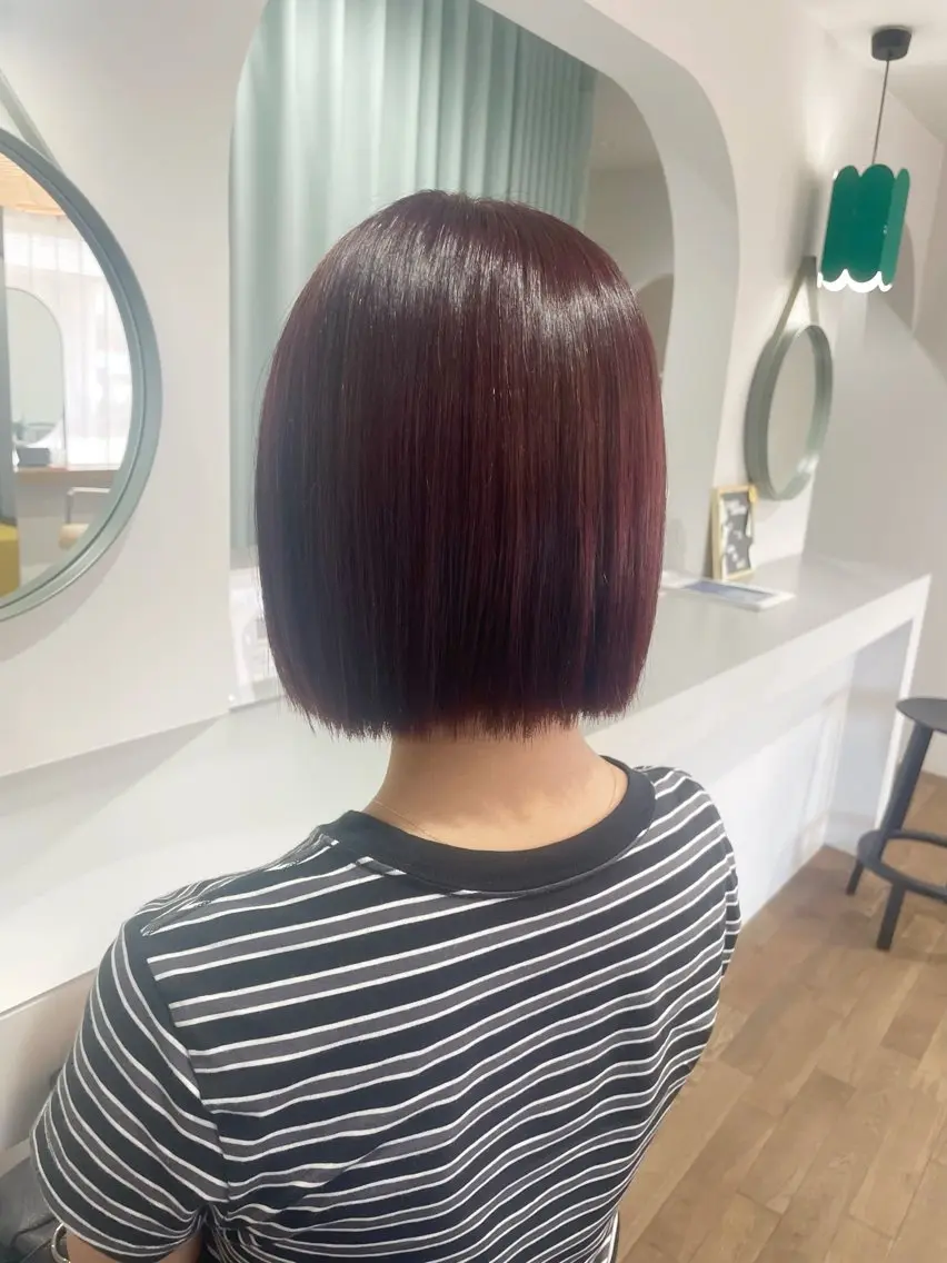 ミディアム ヘアカラー lutz／ MIONのヘアスタイル