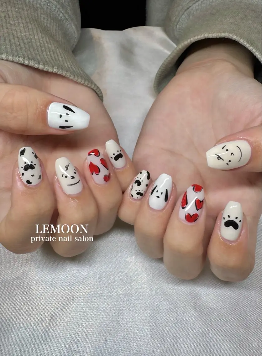 ネイル ハンドネイル nail salon LEMOONのネイルデザイン