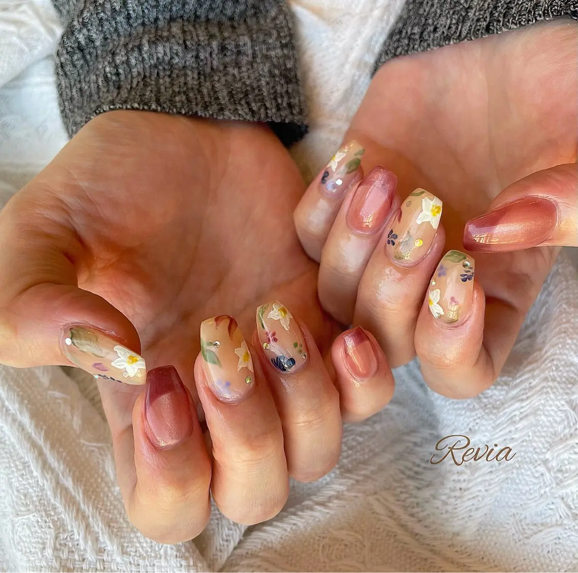 ネイル ハンドネイル ERI Nailistのネイルデザイン
