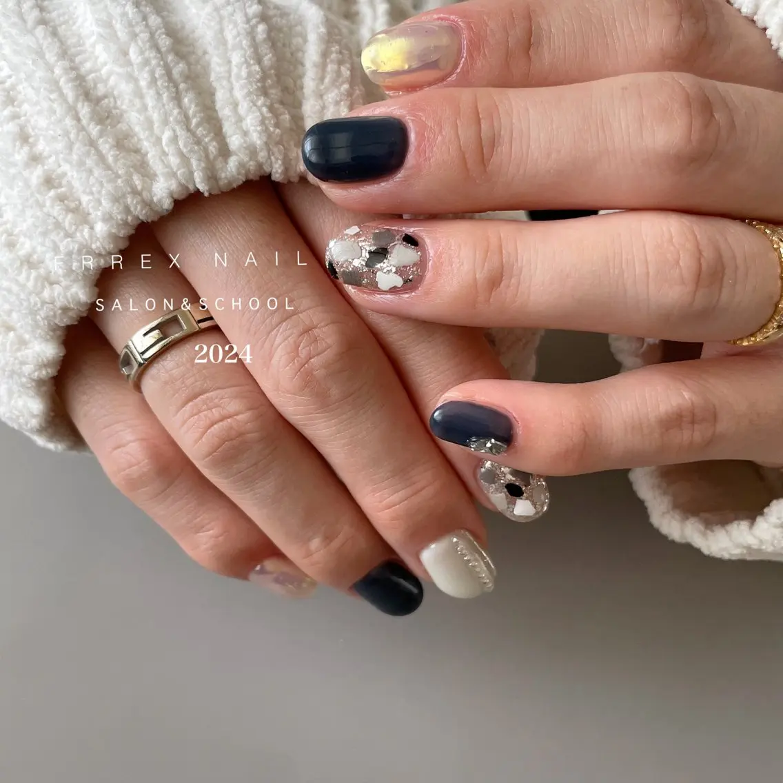 ネイル ハンドネイル ハンドケア freex nail /ニュアンス/個性派のネイルデザイン
