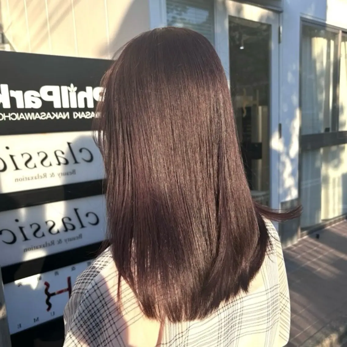 ミディアム カラー カット ヘアカラー トリートメント 川崎のカラー職人🥣 kentaのヘアスタイル