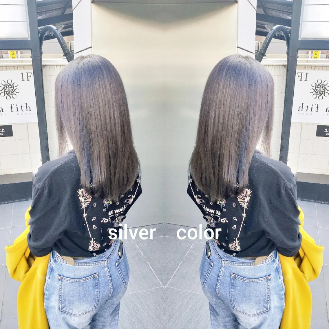 ✨赤み消し、透明感カラー✨アディクシーカラー+ベースTr付きの写真