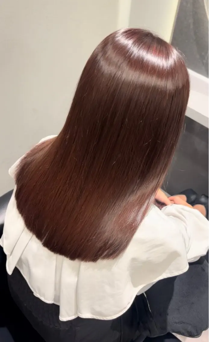 ✨まずはお試し✨カット+プレミアムケアカラー+ULTOWA髪質改善TR+マイクロバブル (平日限定/土日祝+¥1000)の写真