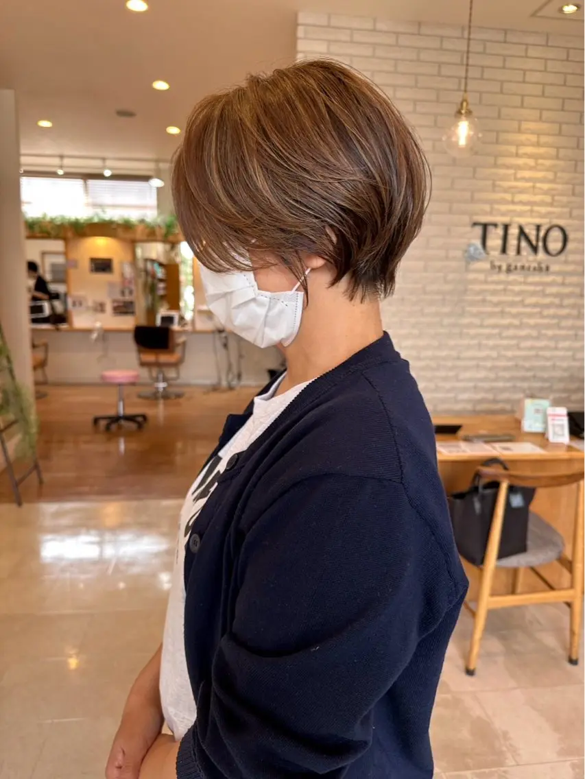 ショート 原田 はなのヘアスタイル