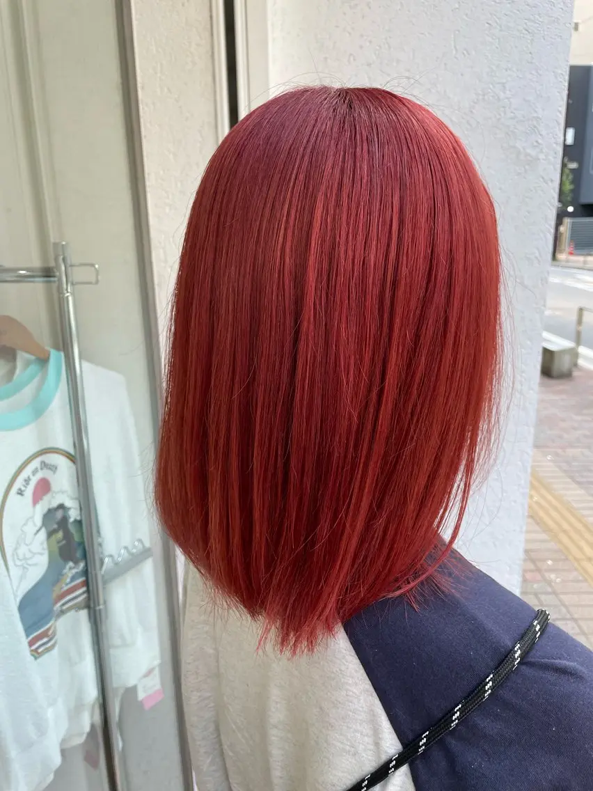 セミロング ヘアカラー CoCooN amiのヘアスタイル