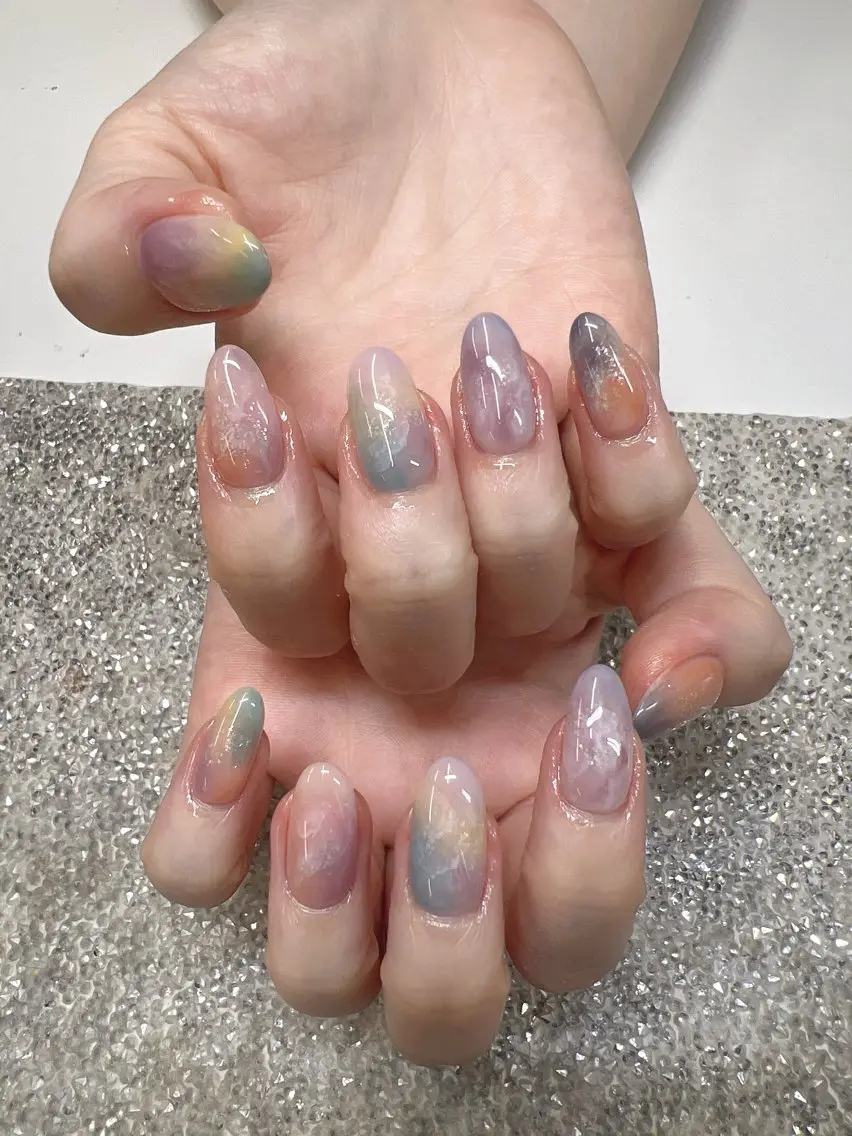 ネイル ガレンドウ 白澤 愛子のネイルデザイン