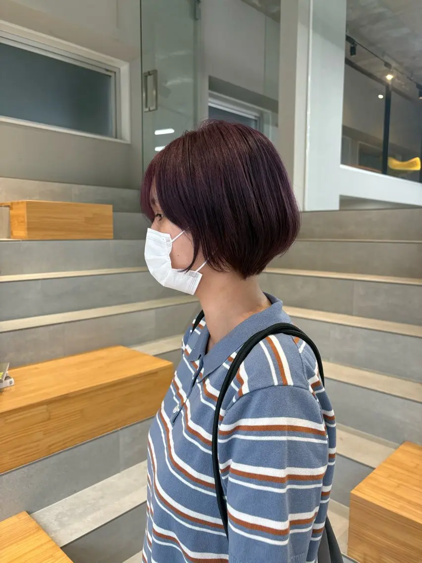 ショート 吉川 未佑のヘアスタイル