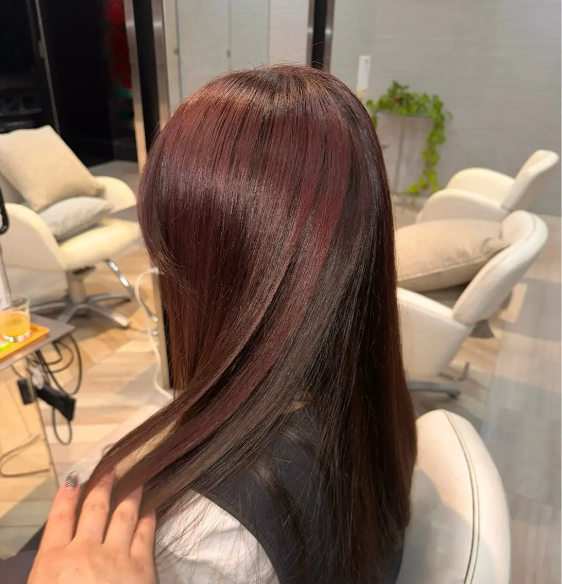カラー ✂︎ mina✂︎のヘアスタイル