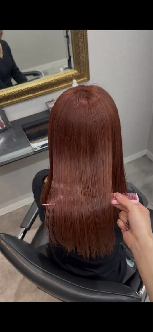 ロング ヘアカラー トリートメント 艶髪/ダブルカラー 🍒misakiのヘアスタイル