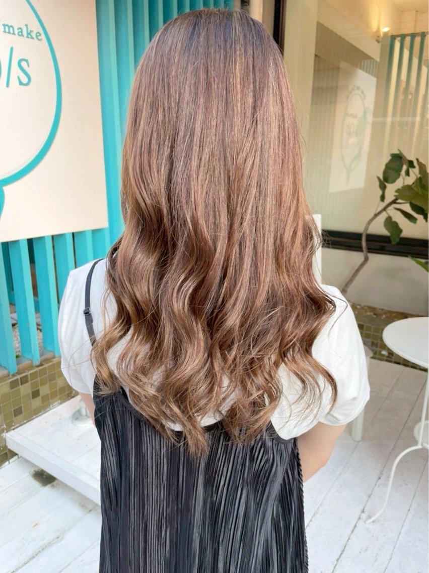 ロング 髪質改善カラー 🏖️クウト🏖️のヘアスタイル