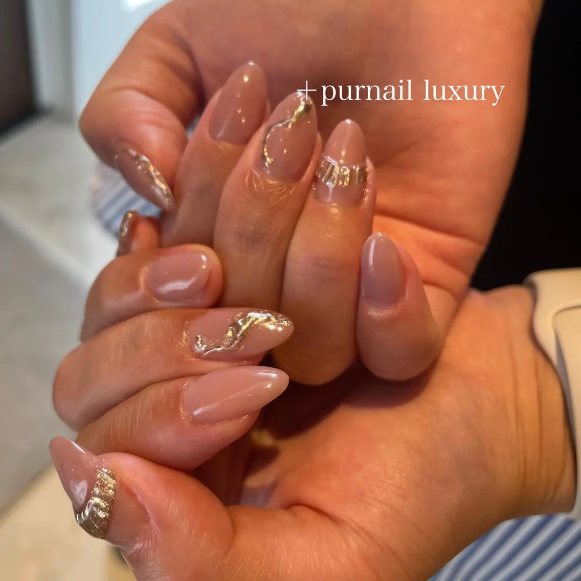 ネイル +pur  nail luxury店のネイルデザイン
