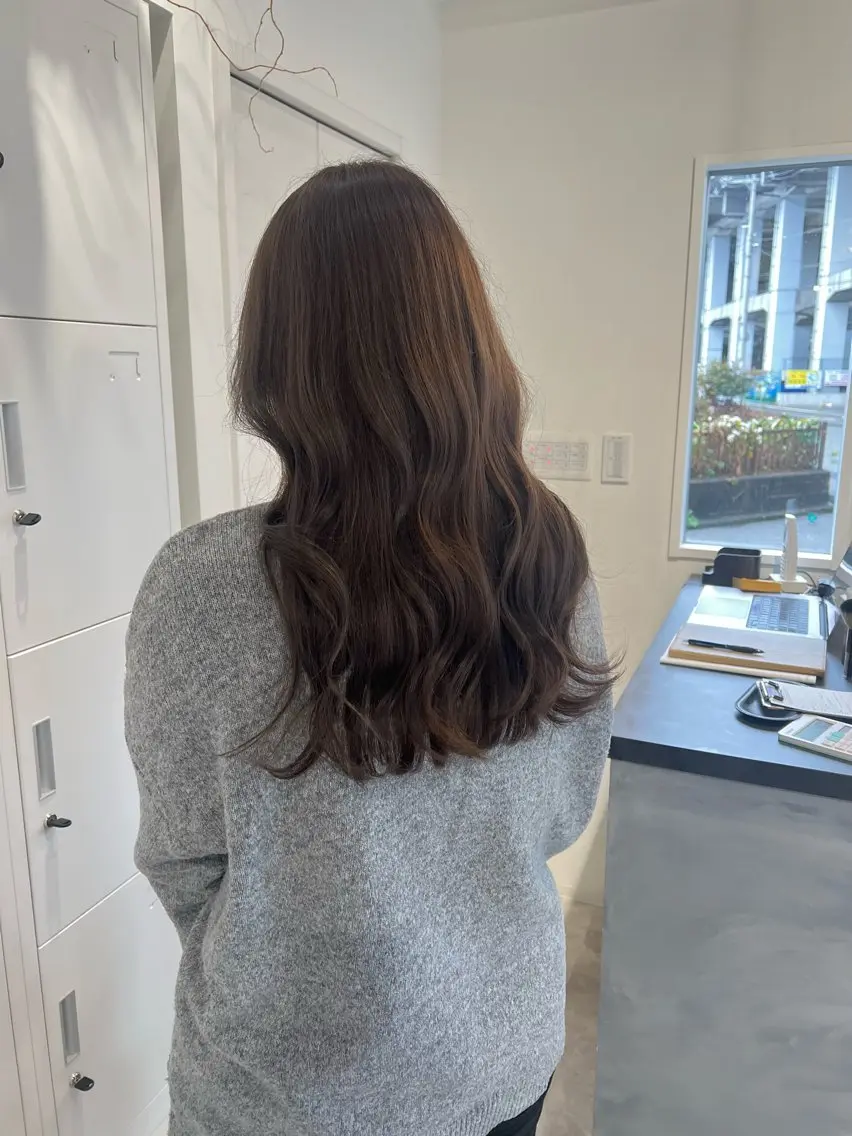 recipe la couleurりんかのヘアスタイル