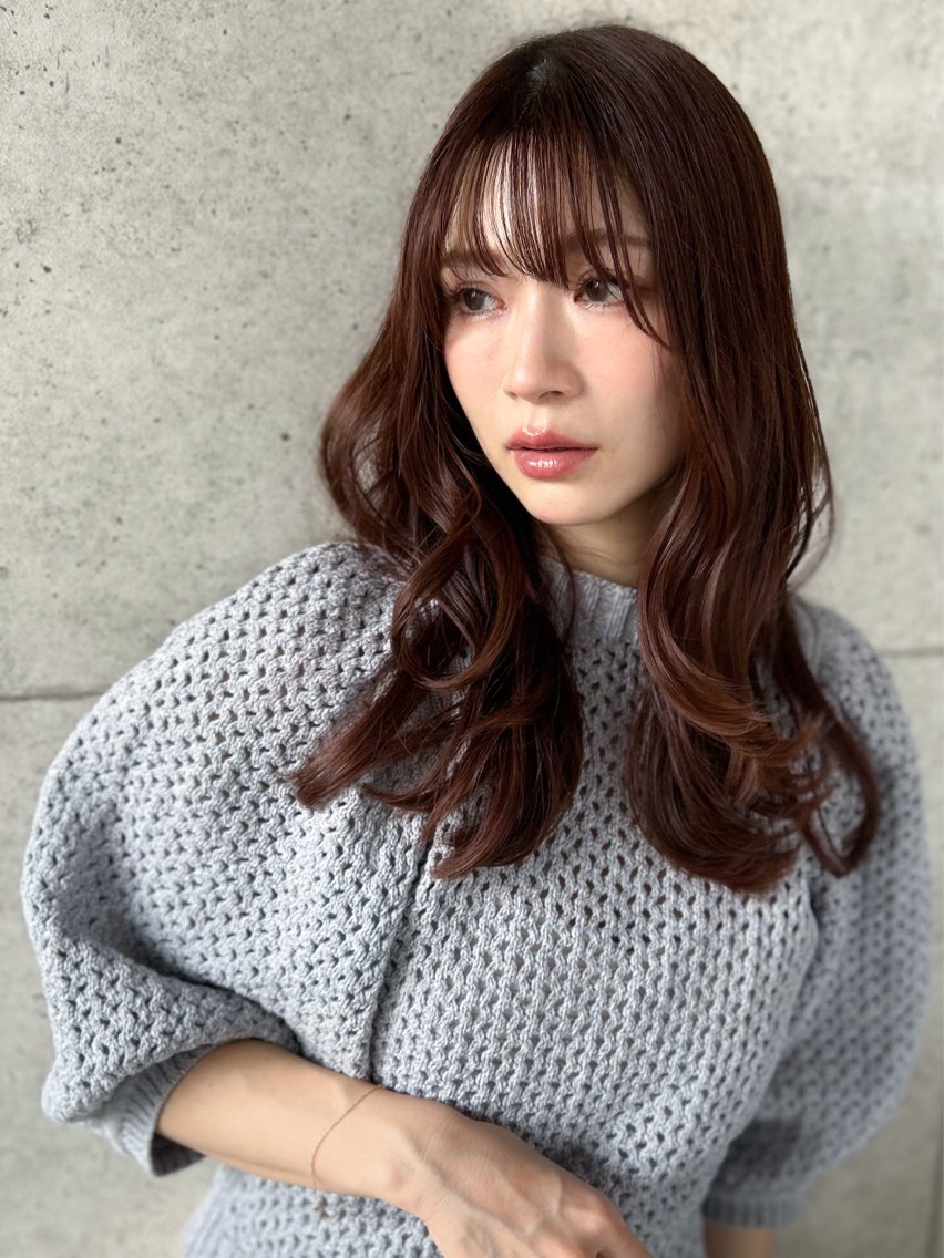 ロング カラー 艶カラー/ヘッドスパ ✨Ayariのヘアスタイル