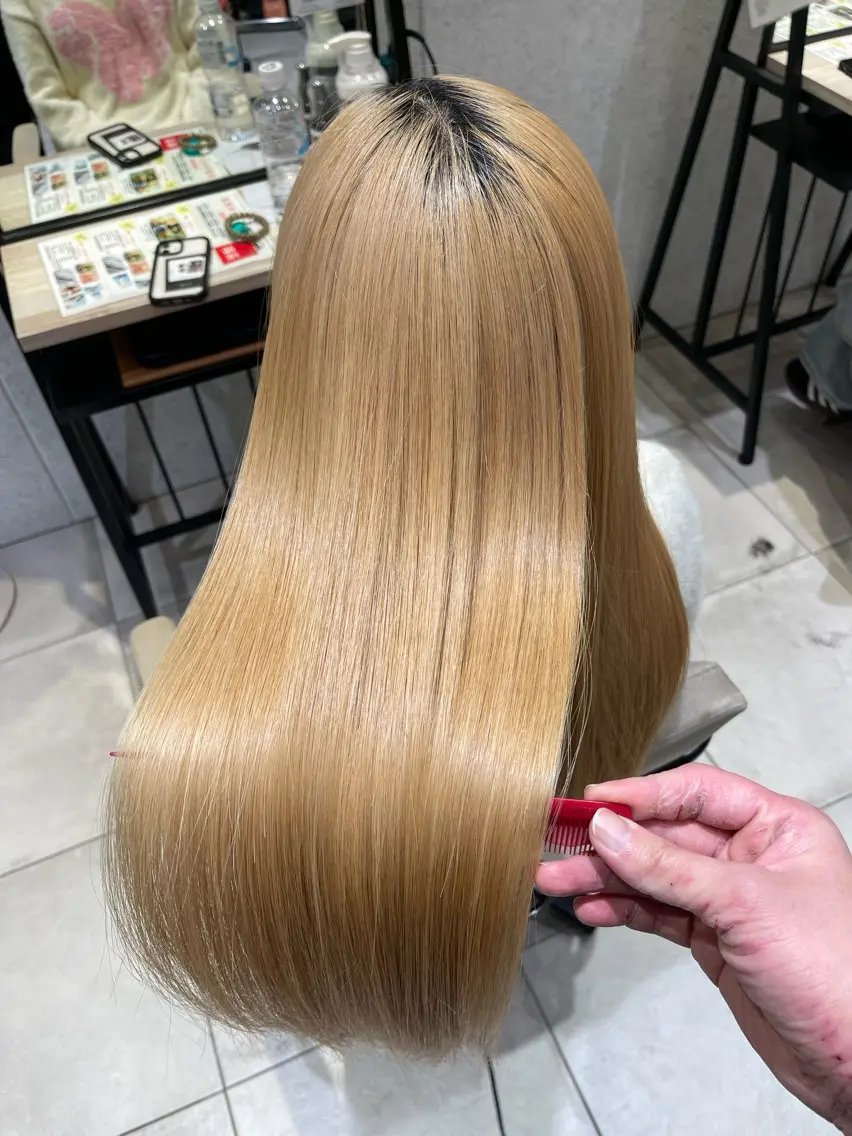 ロング カット 縮毛矯正 トリートメント ⭐️21周年記念⭐️ 特別価格◎塚原廣太郎のヘアスタイル