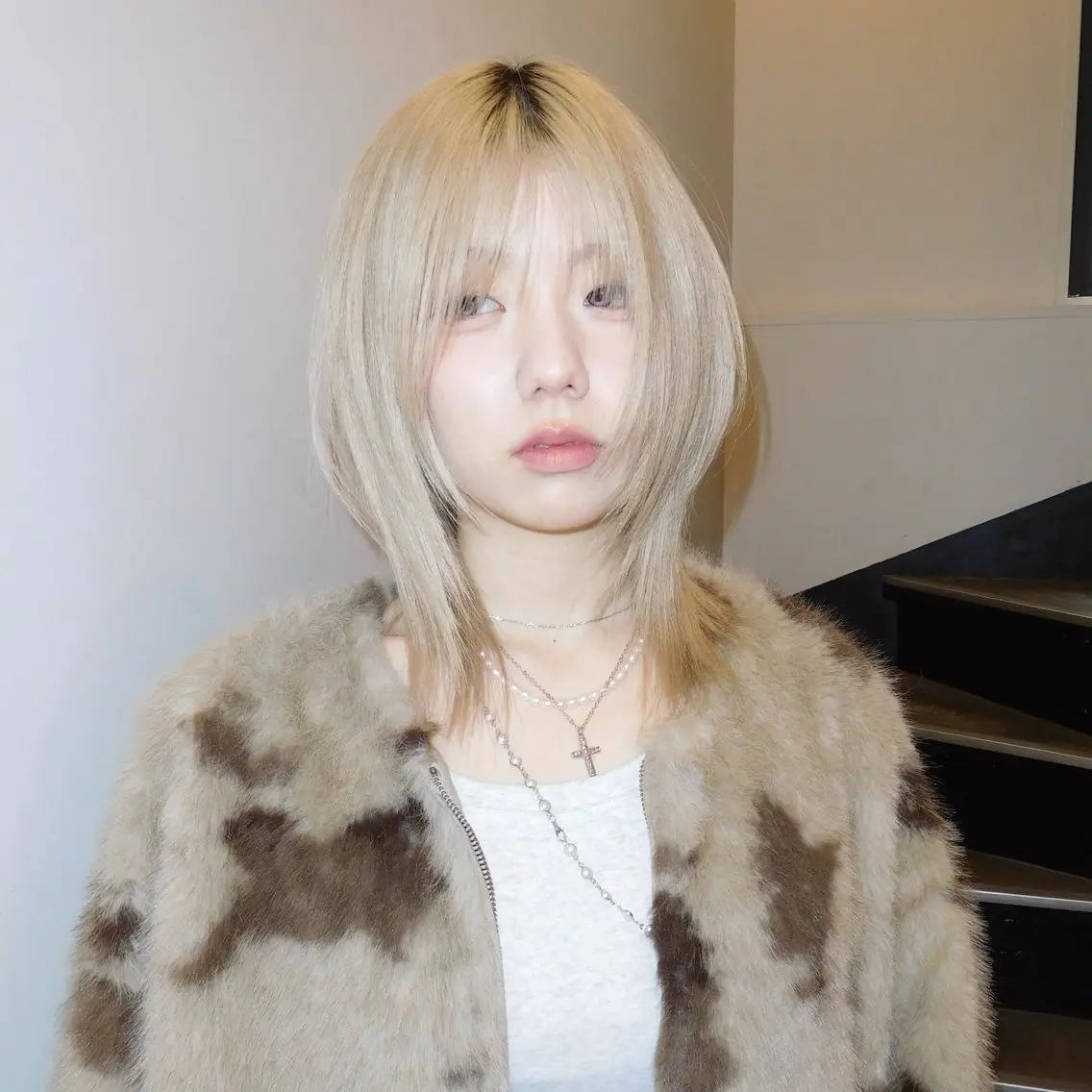 ミディアム カット ひな🐥縮毛矯正 / レイヤーカット✨のヘアスタイル