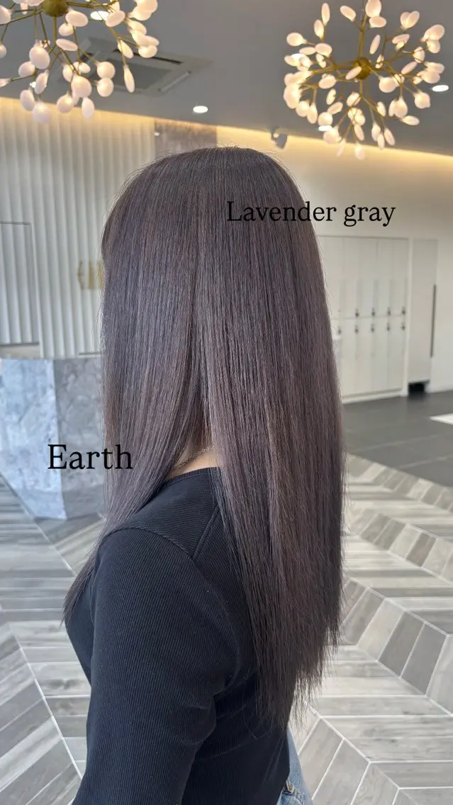 ロング カラー ヘアカラー EARTH札幌駅前店 Miyu🖤💎のヘアスタイル
