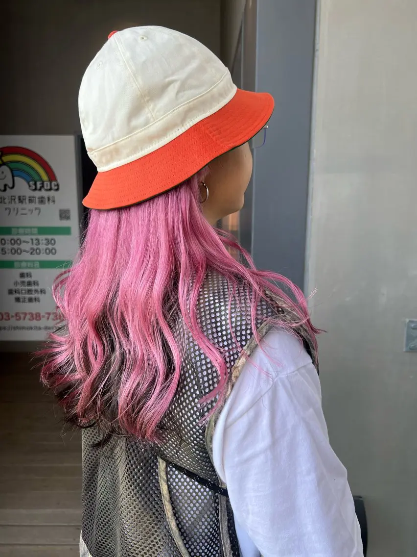 ミディアム 💥ウルフカット デザインあんな💥のヘアスタイル