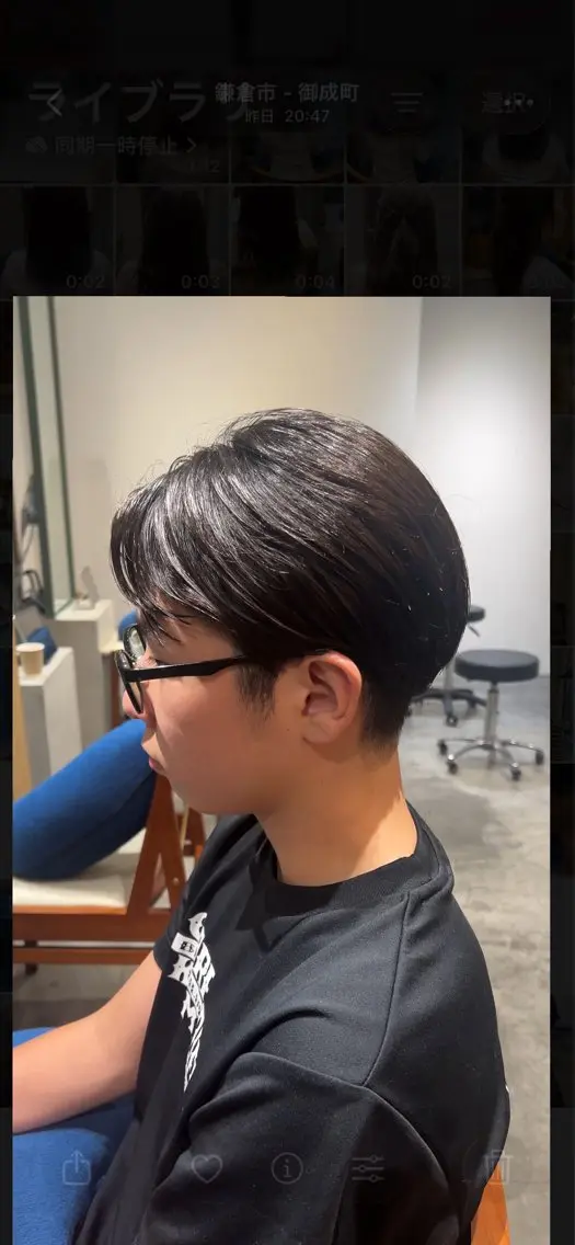 メンズ マッシュ 学生（メンズ向け） ツーブロック 刈り上げ 似合わせカット/鎌倉 大空のヘアスタイル