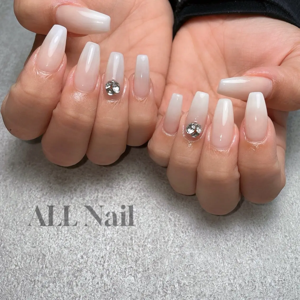 ネイル 長さ出し グラデーション ALL Nail &whiteningのその他イメージ