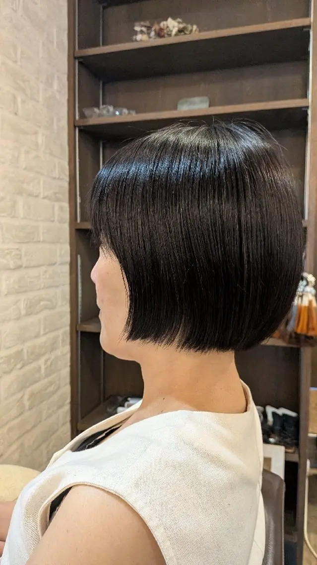 ショート ショートボブ ボブ ショートヘア カットモデル無料🪄 菊池　位公のヘアスタイル