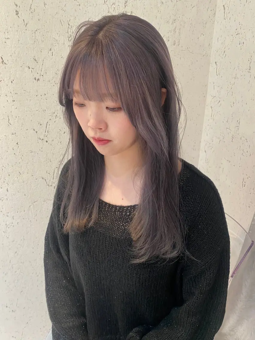 ロング カラー 透明感カラー カット ヘアカラー トリートメント mai / linoah˚✧のヘアスタイル