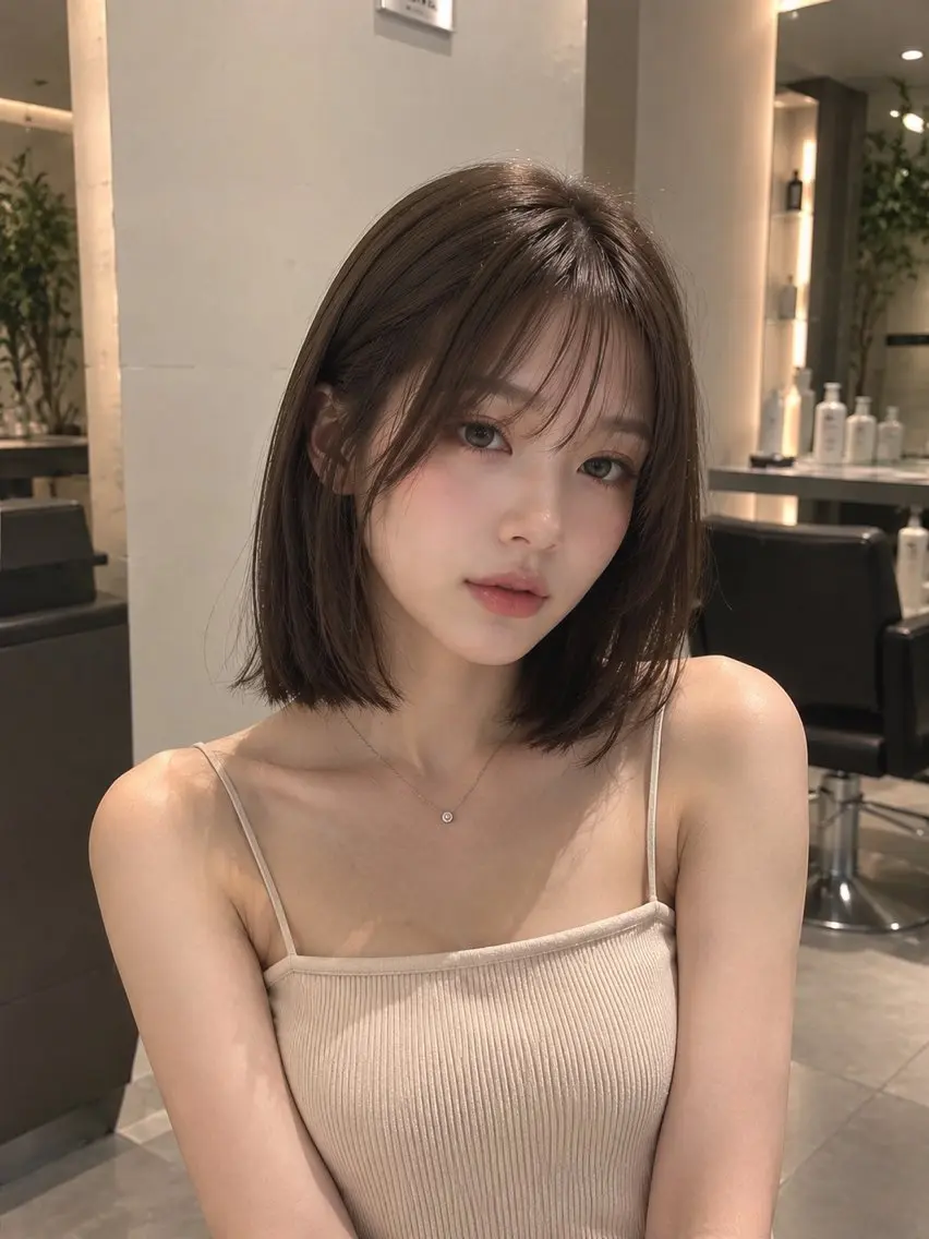 🌷【8月限定無料🫧】ボブカットモデル✨➕シャンプーの写真