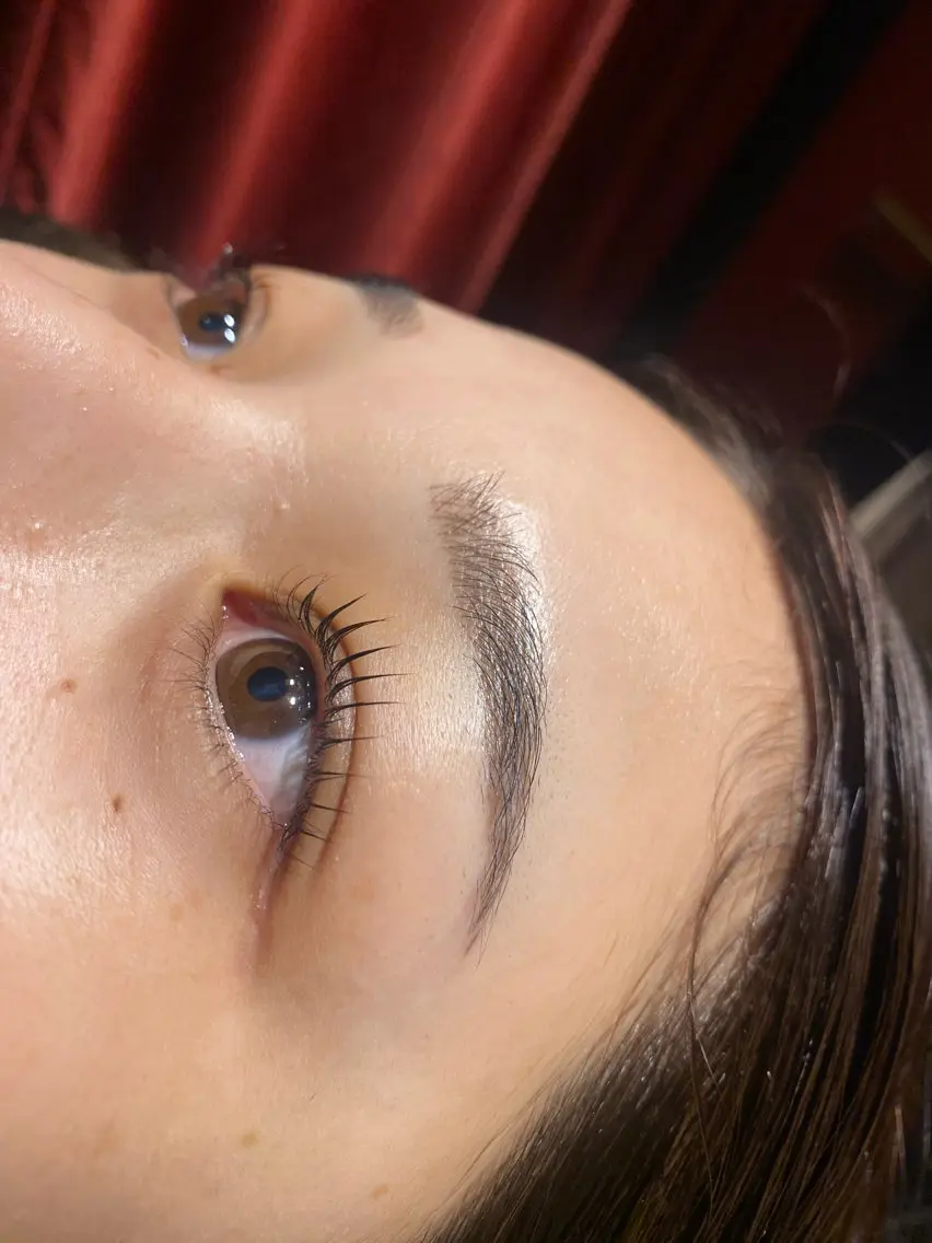 【人気No. 1】パリジェンヌ風まつ毛パーマ+高保湿トリートメント👀✨¥5500→¥3300の写真