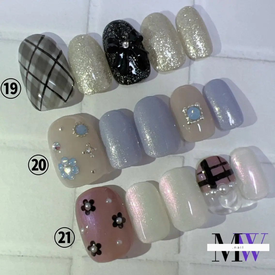 ネイル アートネイル ハンドネイル MW .nailのネイルデザイン